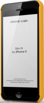 Чехол для iPhone 5 Design Craft Yellow